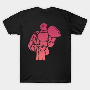 Knight Paladin (Dusk): A Fantasy Design T-Shirt